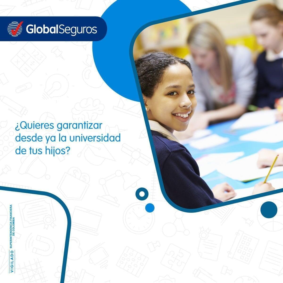 Asegura el futuro de tus hijos: Los beneficios del seguro educativo de Global Seguros en Colombia